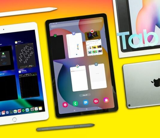 Comparison between IPad(7th generation) and Samsung Tab S6 lite