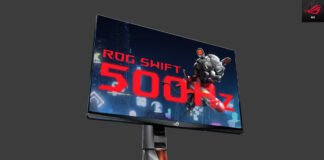 Asus ROG Swift 500Hz Gaming Monitor With 24.1-Inch Display, Esports Vibrance Mode Launched
