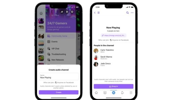 Facebook Introduces Audio, Chat And Feed Channels To Groups, Testing Sidebar