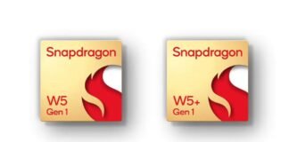 Qualcomm Snapdragon W5+ Gen 1, Snapdragon W5 Gen 1 Platforms For Wearables Launched