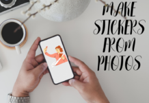 How to make stickers from photos on iPhone 2024?