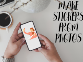 How to make stickers from photos on iPhone 2024?