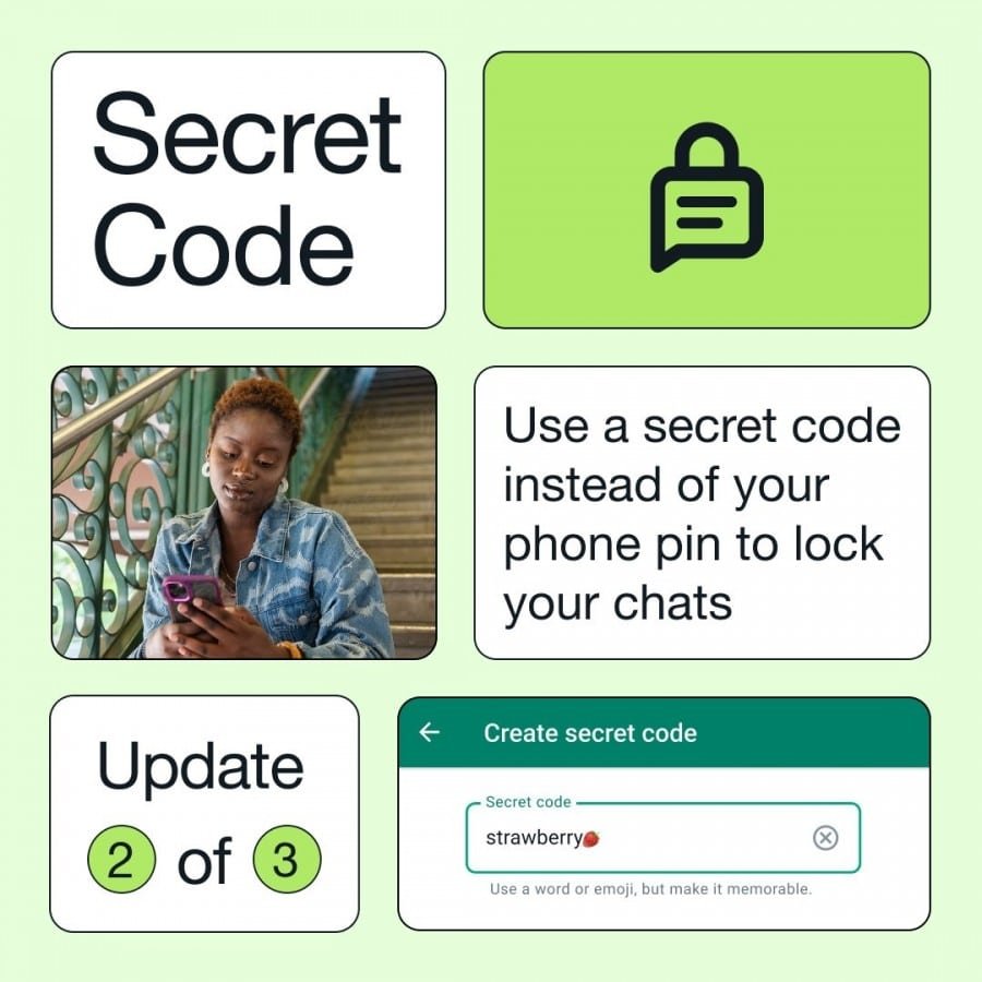How to use secret code for chat lock in WhatsApp 2023
