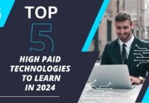 Top 5 high paid tech skills in 2024