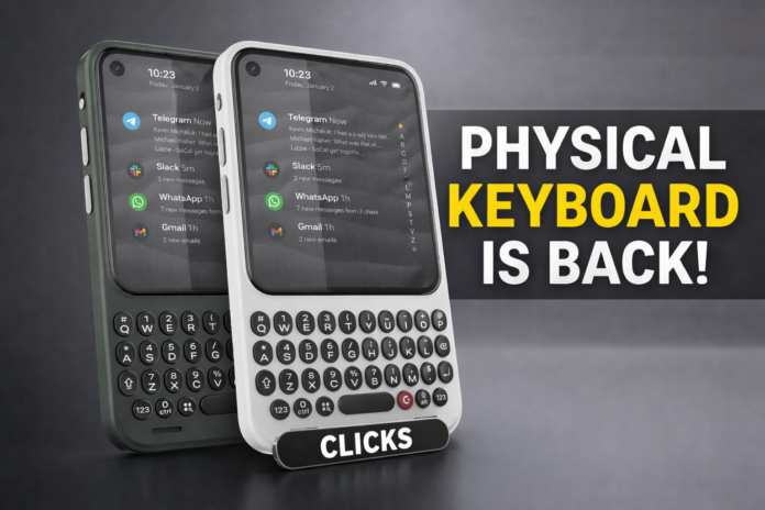 Clicks Communicator Launched: New Smartphone With Physical Keyboard in 2026