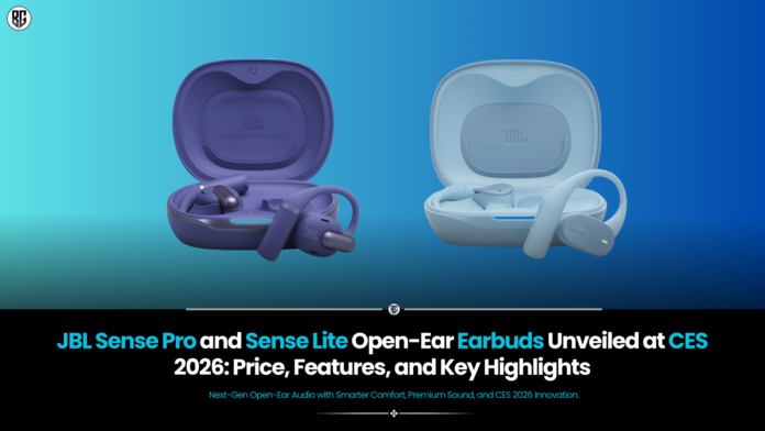 JBL Sense Pro and Sense Lite CES 2026 Launch