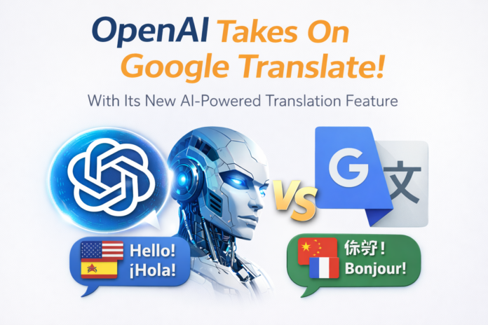 OpenAI takes on Google Translate with its new AI-powered translation feature